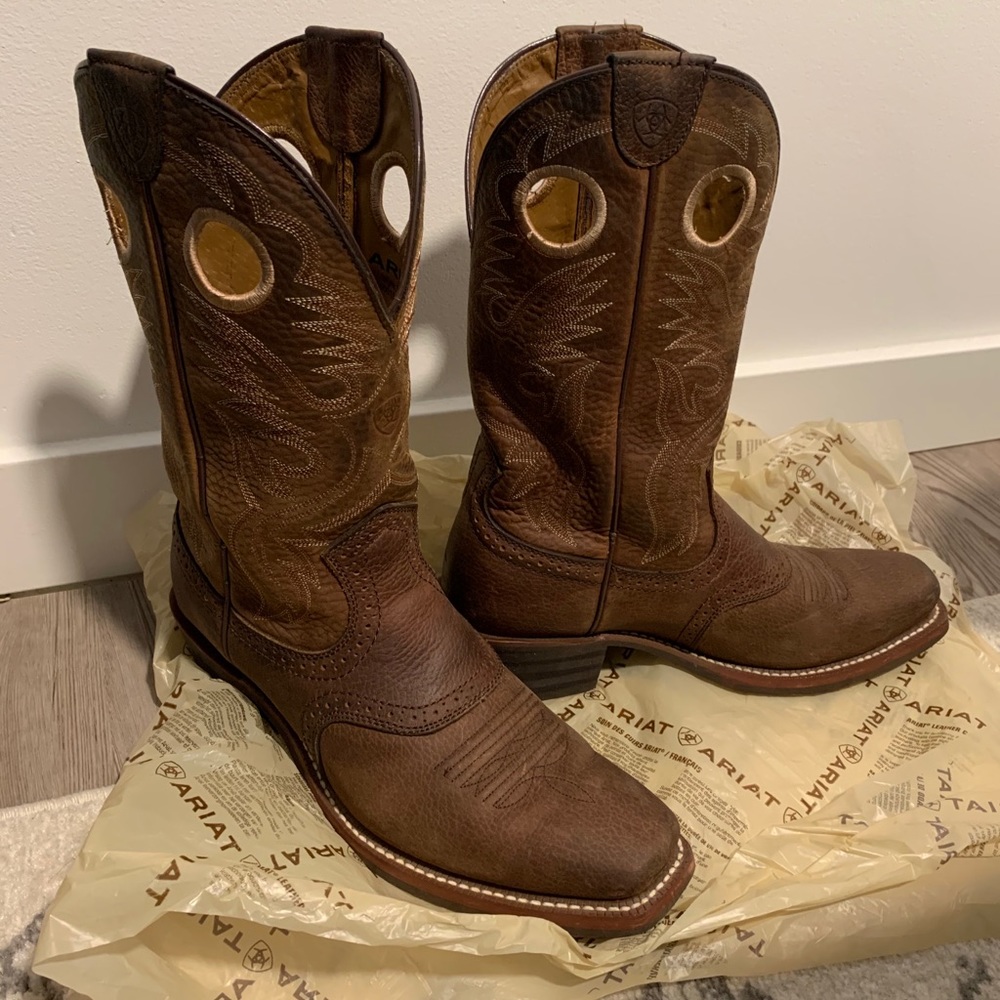 Ariat Heritage Roughstock Men’s Boot - Brown 8M